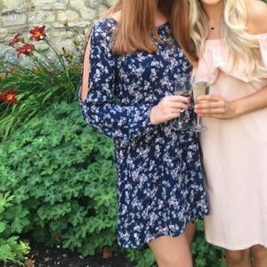 Floral Open Shoulder Sundress